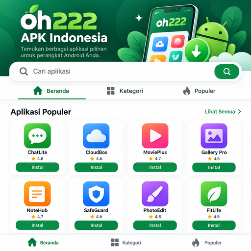 oh222 APK untuk Android - Panduan Pembaruan dan Pemasangan Ulang